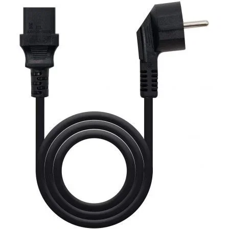 Nanocable Cable de Alimentación CEE7/7 a C13 de 3m Negro Nanocable Cable de Alimentación CEE7/7 a C13 de 3m Negro